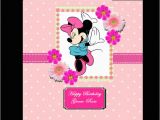 Personalized Birthday Cards for Kids Personalized Children 39 S Birthday Card Minnie M Folksy