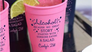 Personalized Birthday Decorations Adults Personalized 12 Oz Reusable Adult Birthday Stadium Cups