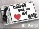 Personalized Birthday Gifts for Him 10 Page Love Coupon Book for Husband Boyfriend