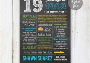 Personalized Birthday Gifts for Him Australia 20th Birthday Gift Idea Personalized 20th Birthday Gift for