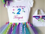 Personalized Birthday Girl Outfits Custom Girl Birthday Tutu Outfit Personalized by