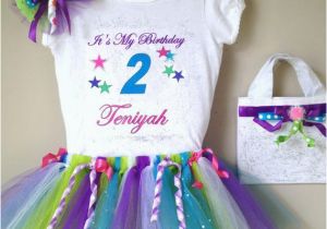 Personalized Birthday Girl Outfits Custom Girl Birthday Tutu Outfit Personalized by