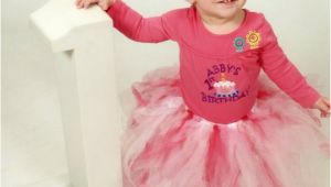 Personalized Birthday Girl Outfits Personalized Girls 1st First Birthday Outfit and Tutu