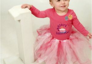 Personalized Birthday Girl Outfits Personalized Girls 1st First Birthday Outfit and Tutu