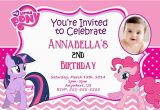 Personalized Birthday Invitations Free My Little Pony Personalized Birthday Invitations Best