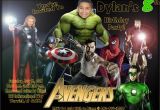 Personalized Birthday Memes Avengers Personalized Photo Birthday Invitations 2012c