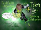 Personalized Birthday Memes Green Lantern Personalized Photo Birthday Invitations 1
