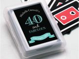 Personalized Birthday Playing Cards Fabulous Birthday Personalized Playing Cards Birthday