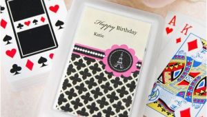 Personalized Birthday Playing Cards Personalized Birthday themed Playing Cards