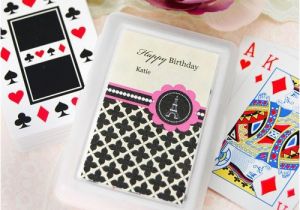 Personalized Birthday Playing Cards Personalized Birthday themed Playing Cards