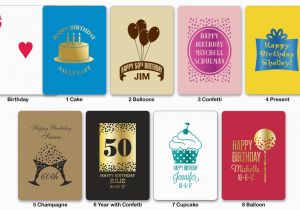 Personalized Birthday Playing Cards Personalized Playing Cards Birthday