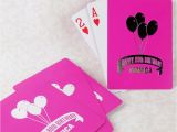 Personalized Birthday Playing Cards Personalized Playing Cards Birthday
