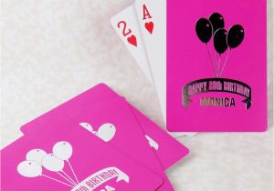 Personalized Birthday Playing Cards Personalized Playing Cards Birthday