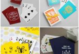 Personalized Birthday Playing Cards Personalized Playing Cards Party Favors 75th Birthday Ideas