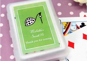 Personalized Birthday Playing Cards Teen Birthday Playing Cards with Personalized Labels