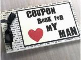Personalized Birthday Presents for Him Love Coupon Book for Husband Boyfriend Anniversary