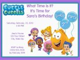 Personalized Bubble Guppies Birthday Invitations 20 Personalized Bubble Guppies Birthday Party Invitations