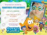 Personalized Bubble Guppies Birthday Invitations 24 Best Personalized Invitations Images On Pinterest