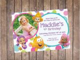 Personalized Bubble Guppies Birthday Invitations Bubble Guppies Birthday Invitation Custom Digital File