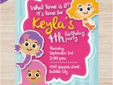 Personalized Bubble Guppies Birthday Invitations Bubble Guppies Birthday Invitations Personalized by