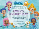 Personalized Bubble Guppies Birthday Invitations Personalized Bubble Guppies Birthday Invitation Digital