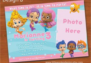 Personalized Bubble Guppies Birthday Invitations Personalized Bubble Guppies Birthday Invitations Best