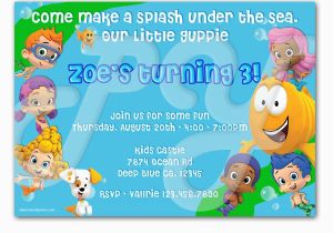 Personalized Bubble Guppies Birthday Invitations Personalized Bubble Guppies Birthday Invitations Best