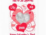 Personalized Business Birthday Cards Personalized Valentine 39 S Day Greeting Card Large Business