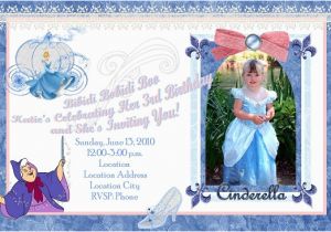 Personalized Cinderella Birthday Invitations Cinderella Birthday Invitations Ideas Bagvania Free