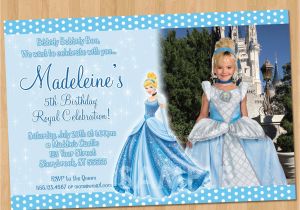 Personalized Cinderella Birthday Invitations Cinderella Invitation Printable Cinderella Birthday