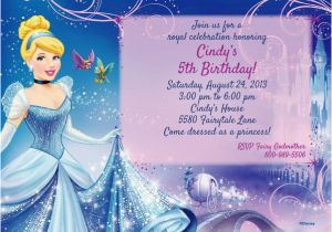 Personalized Cinderella Birthday Invitations Cinderella Personalized Invitation Cheap Personalized