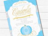 Personalized Cinderella Birthday Invitations Diy Personalized Quot Princess Cinderella Quot Birthday Party