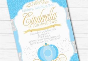 Personalized Cinderella Birthday Invitations Diy Personalized Quot Princess Cinderella Quot Birthday Party