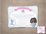 Personalized Cinderella Birthday Invitations Personalized Cinderella Birthday Party Invitation by