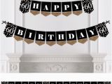 Personalized Happy Birthday Banner Walmart Adult 60th Birthday Gold Birthday Party Bunting Banner