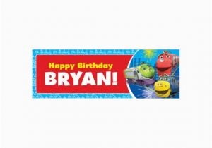 Personalized Happy Birthday Banner Walmart Personalized Chuggington Happy Birthday Banner Walmart Com