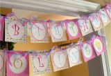 Personalized Happy Birthday Banners Cupcake theme Personalized Happy Birthday Banner Girl