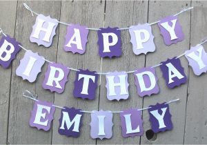 Personalized Happy Birthday Banners Online Happy Birthday Banner Birthday Banner Personalized Name