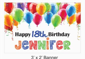 Personalized Happy Birthday Banners Online Happy Birthday Banner Personalized Colorful by Coopssignshop