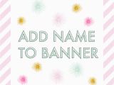 Personalized Happy Birthday Banners Online Personalized Happy Birthday Banner Add On Must Be Purchased