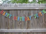 Personalized Happy Birthday Banners Online Personalized Happy Birthday Banner Made to order