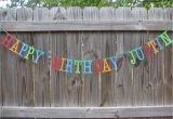 Personalized Happy Birthday Banners Personalized Happy Birthday Banner Made to order