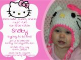 Personalized Hello Kitty Birthday Invitations Printable Personalized Hello Kitty Birthday Invitation