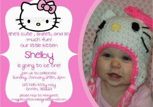 Personalized Hello Kitty Birthday Invitations Printable Personalized Hello Kitty Birthday Invitation