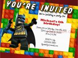 Personalized Lego Birthday Invitations Lego Birthday Invitation Lego Movie Lego Batman by