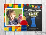 Personalized Lego Birthday Invitations Lego Birthday Invitation Personalized Digital by