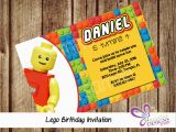 Personalized Lego Birthday Invitations Lego Birthday Invitation Personalized Digital Printable File