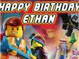 Personalized Lego Happy Birthday Banner Lego Banner Etsy