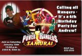 Personalized Power Rangers Birthday Invitations Power Rangers Birthday Invitations Ideas Bagvania Free