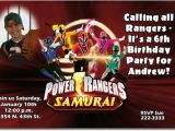 Personalized Power Rangers Birthday Invitations Power Rangers Birthday Invitations Ideas Bagvania Free